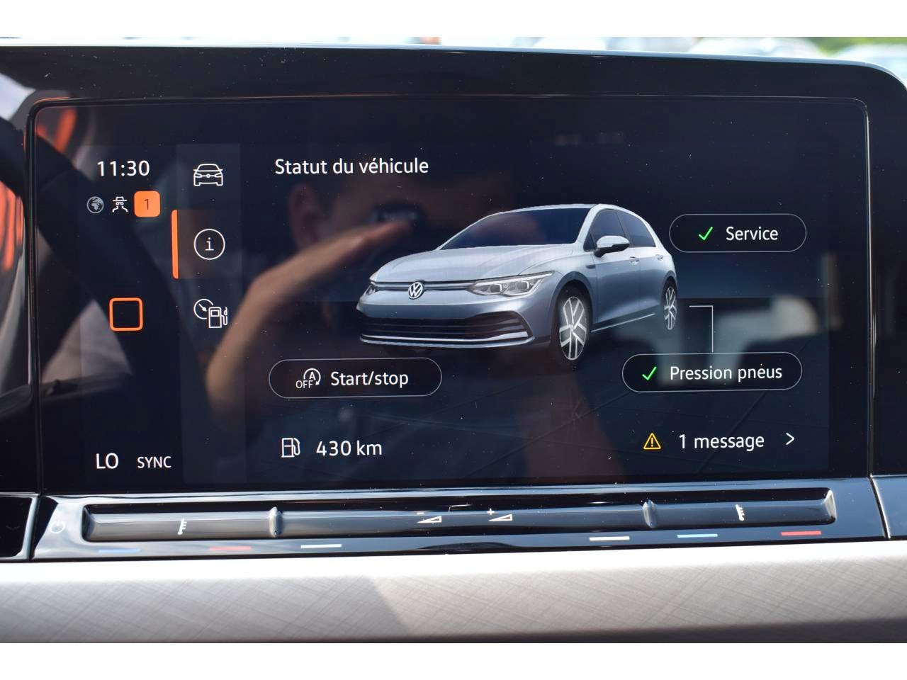 Volkswagen Golf  1.0 eTSI OPF 110 DSG7 Life BUSINESS occasion - Photo 31