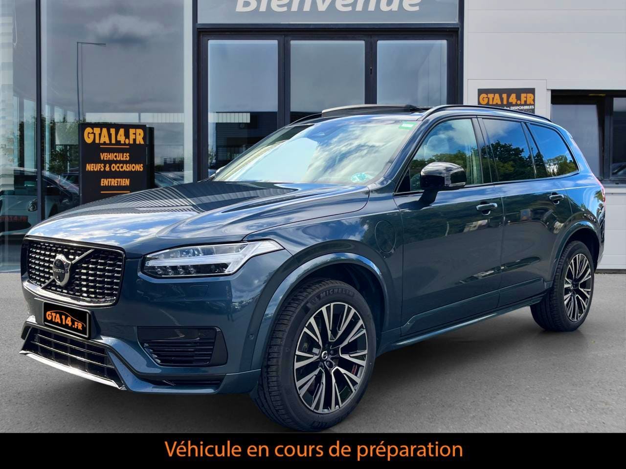 Volvo XC90 T8 AWD Hybride Rechargeable 455 ch Geartronic 8 7pl Ultra Style Dark occasion