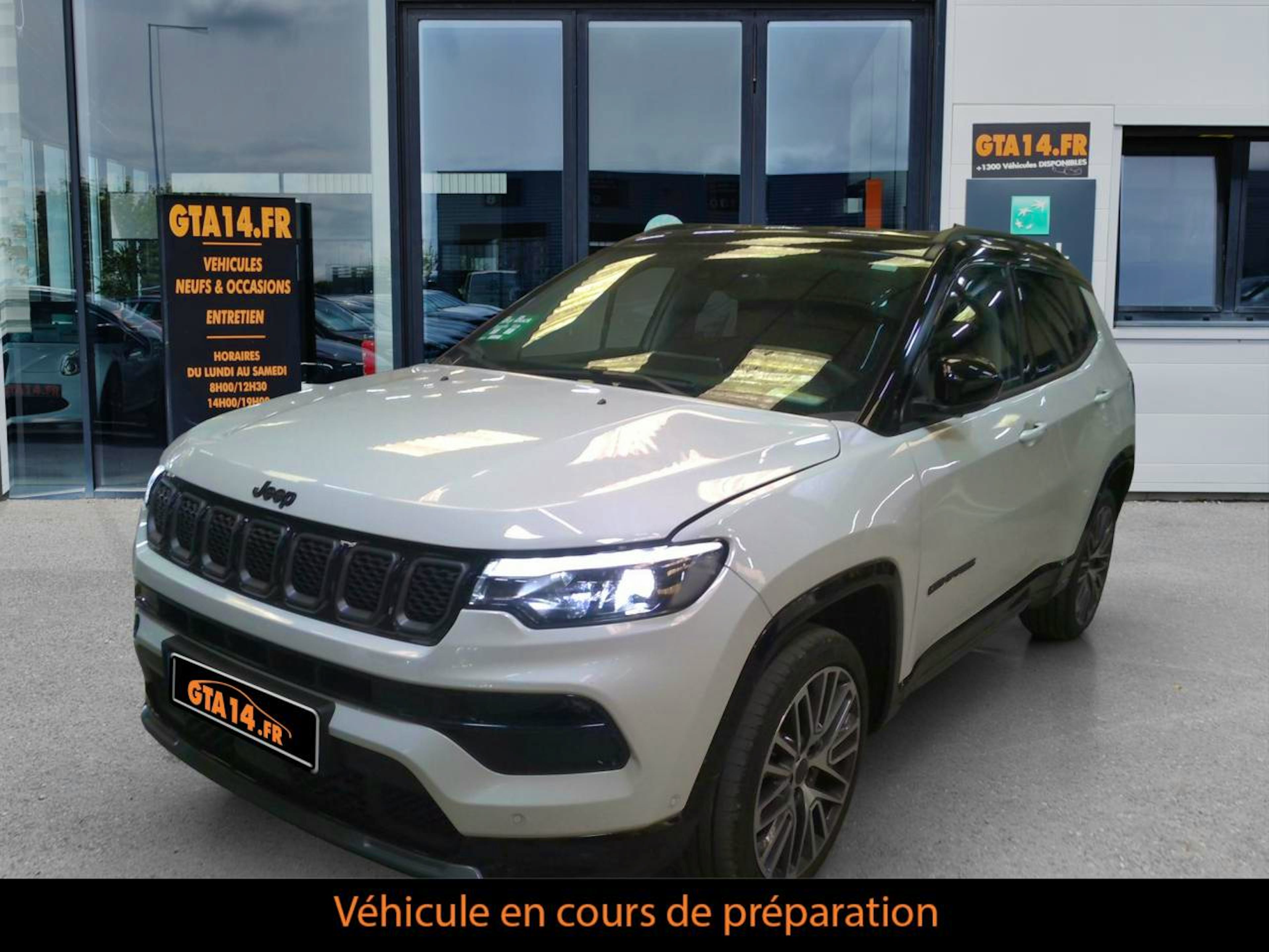 Jeep Compass 1.5 Turbo T4 130 ch BVR7 e-Hybrid Summit occasion