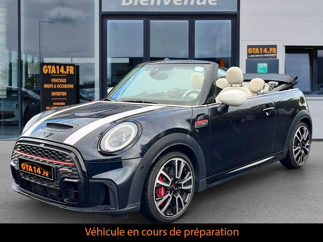Mini Mini Cabriolet John Cooper Works 231 ch BVA8 occasion