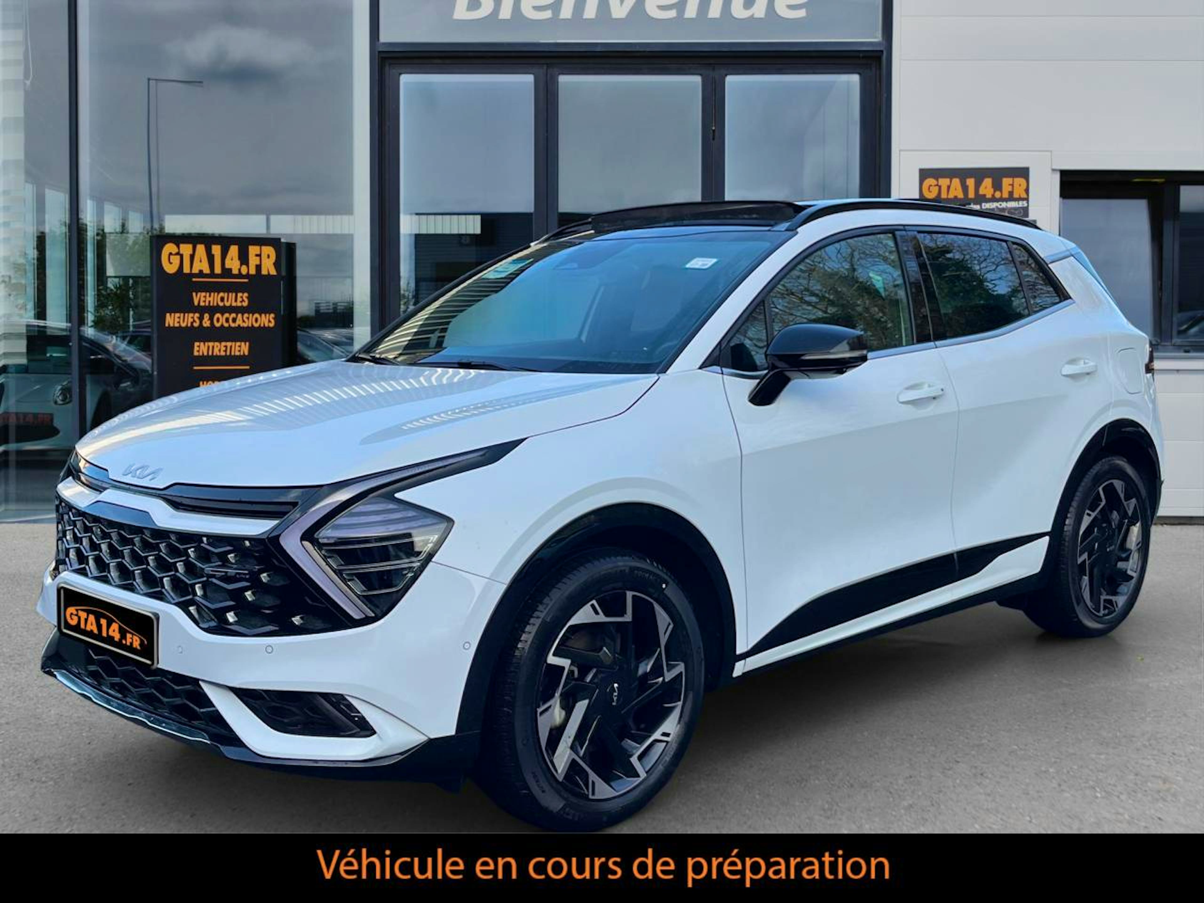 Kia Sportage 1.6 T-GDi 265ch ISG Hybride Rechargeable BVA6 4x4 GT Line Premium occasion