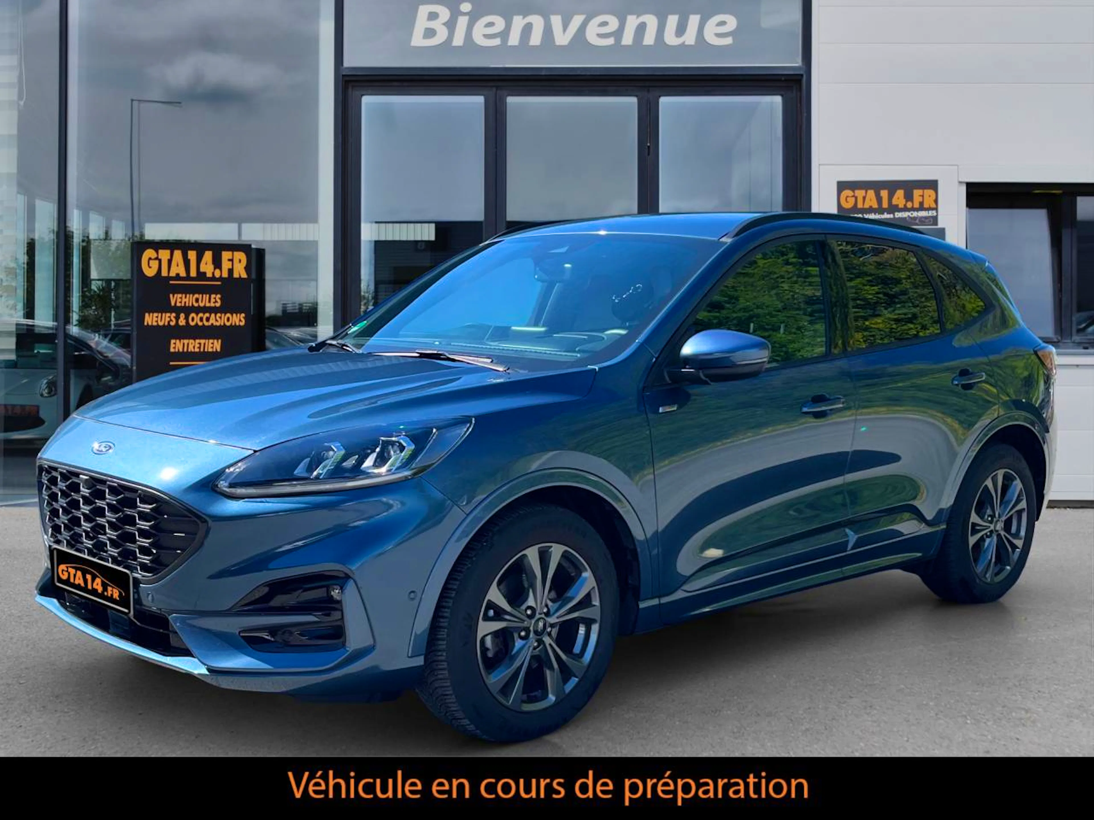 Ford Kuga 2.0 ECOBLUE120 CV BVA ST-LINE GPS CAM ATTELAGE PK HIVER occasion