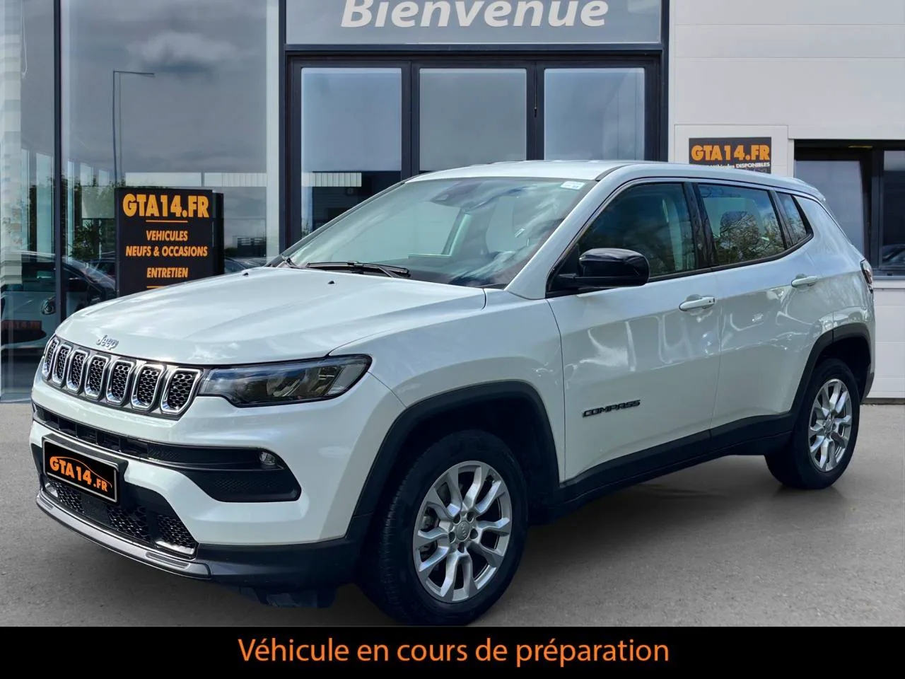 Jeep Compass 1.5 Turbo T4 130 ch e-Hybrid BVR7 Longitude Pack Business occasion