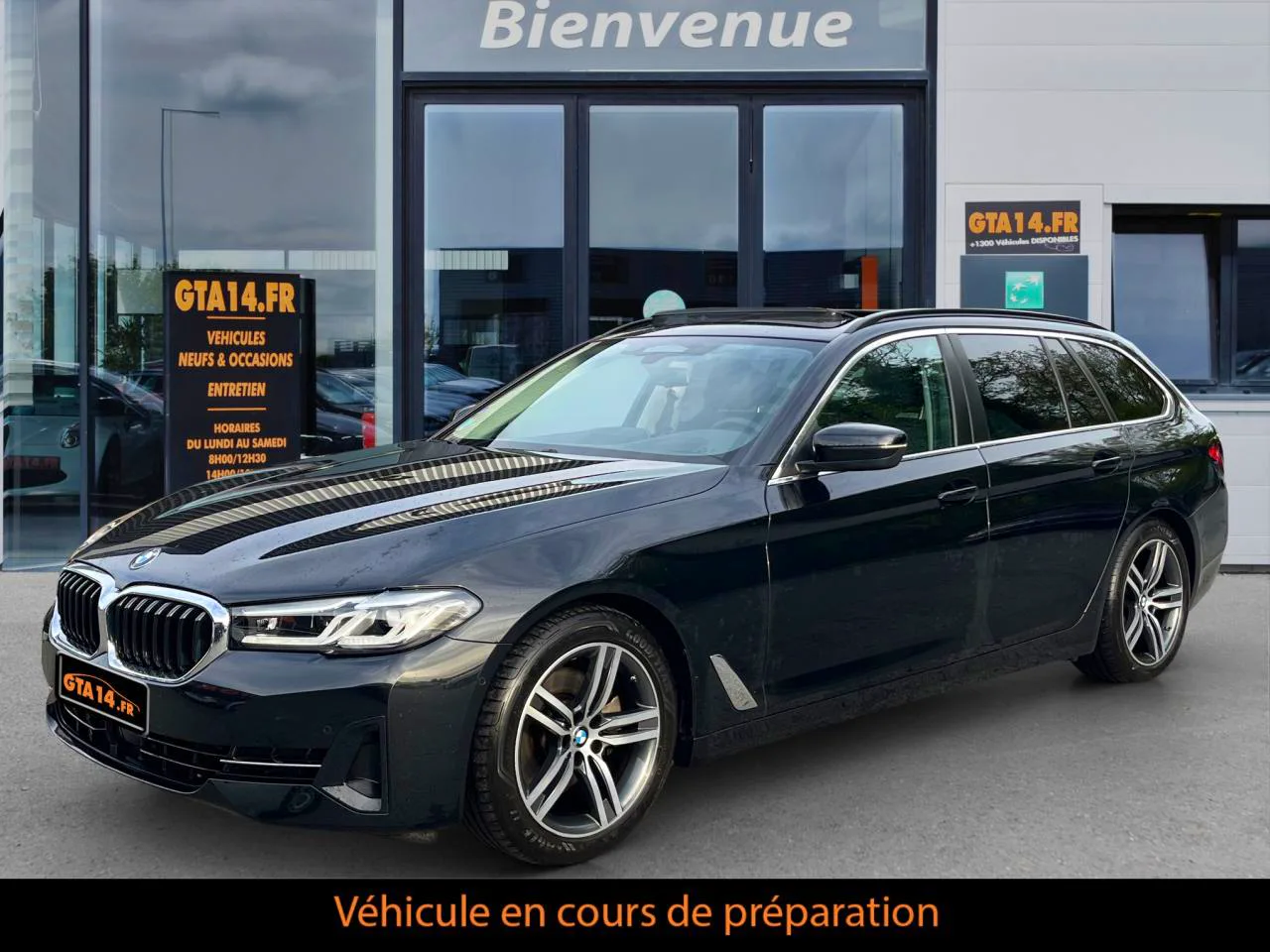 BMW Série 5 Touring 520i TwinPower Turbo 184 ch BVA8 G31 LCI Lounge occasion