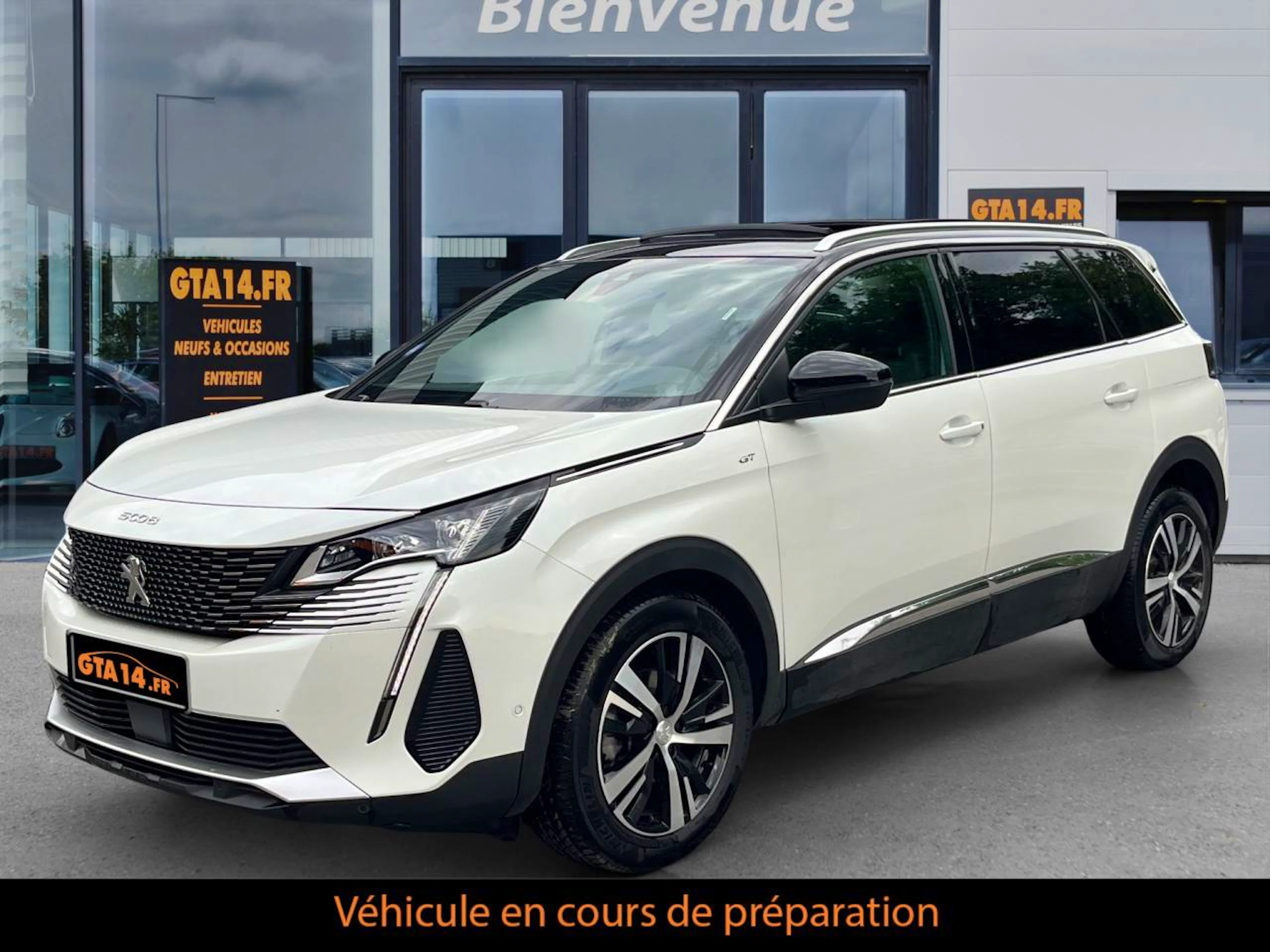 Peugeot 5008 1.2i PureTech 12V S&S - 130 - BV EAT8  II 2017 GT PHASE 2 occasion