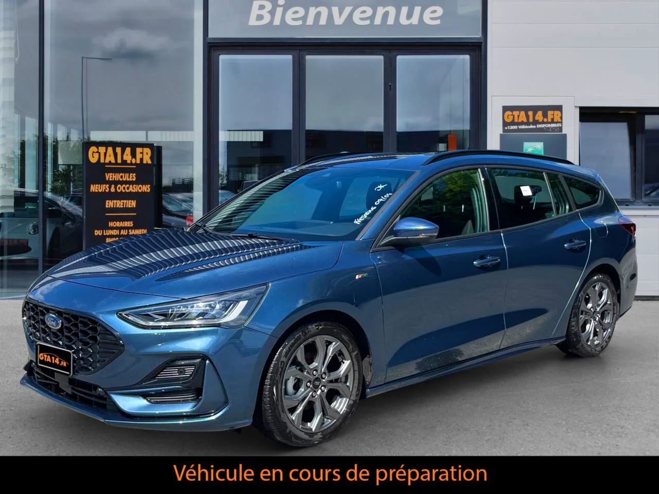 Ford Focus SW 1.5 EcoBlue - 115 - BVA IV SW 2018 BREAK ST Line X PHASE 2 occasion