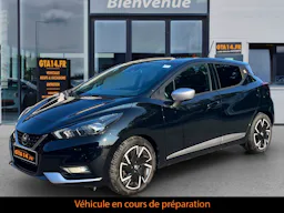 Nissan Micra 1.0 IG-T - 92 - BV X-Tronic 2021.5 V 2017 BERLINE Made In France occasion - Photo 1