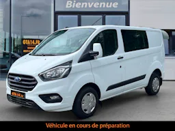Ford Transit Custom 2.0 EcoBlue - 105 S&S CABINE APPROFONDIE Fourgon Cabine approfondi occasion - Photo 1