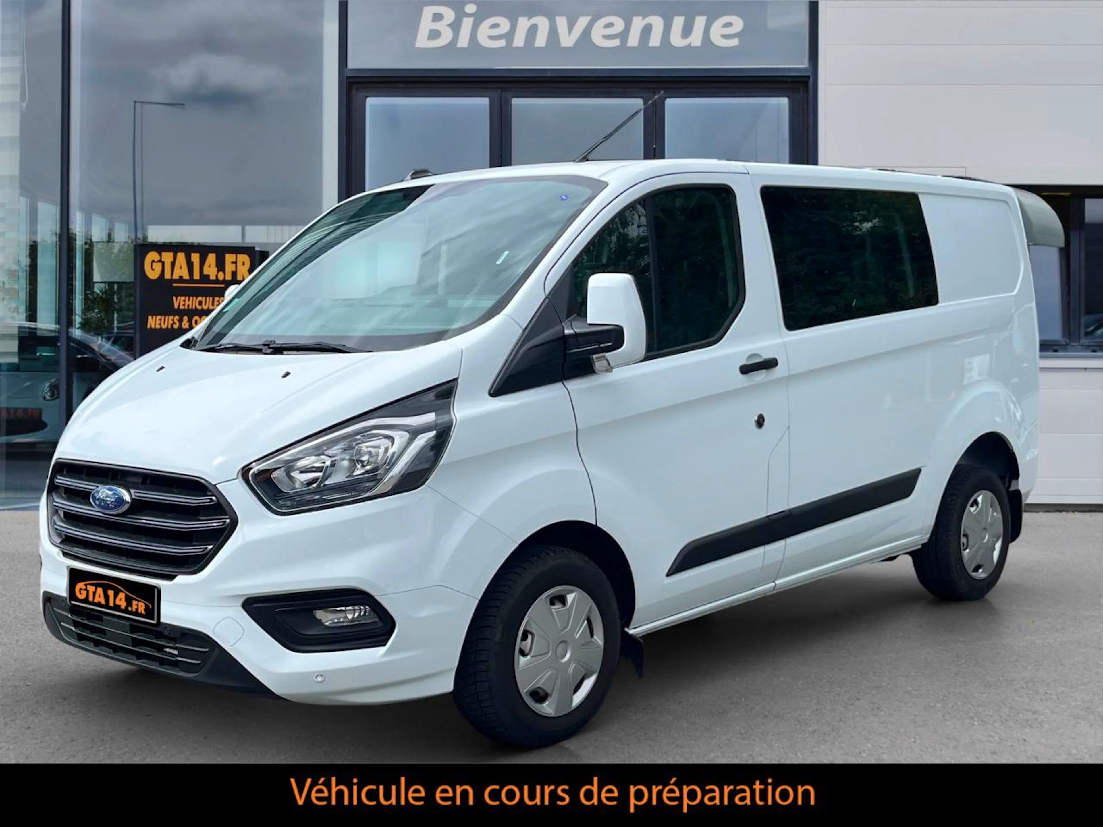 Ford Transit Custom 2.0 EcoBlue - 105 S&S CABINE APPROFONDIE Fourgon Cabine approfondi occasion