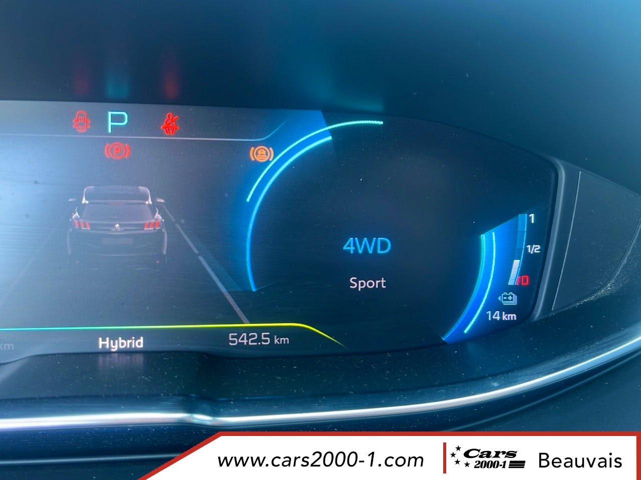 Peugeot 3008  Hybrid4 300 e-EAT8 Allure Pack occasion - Photo 36