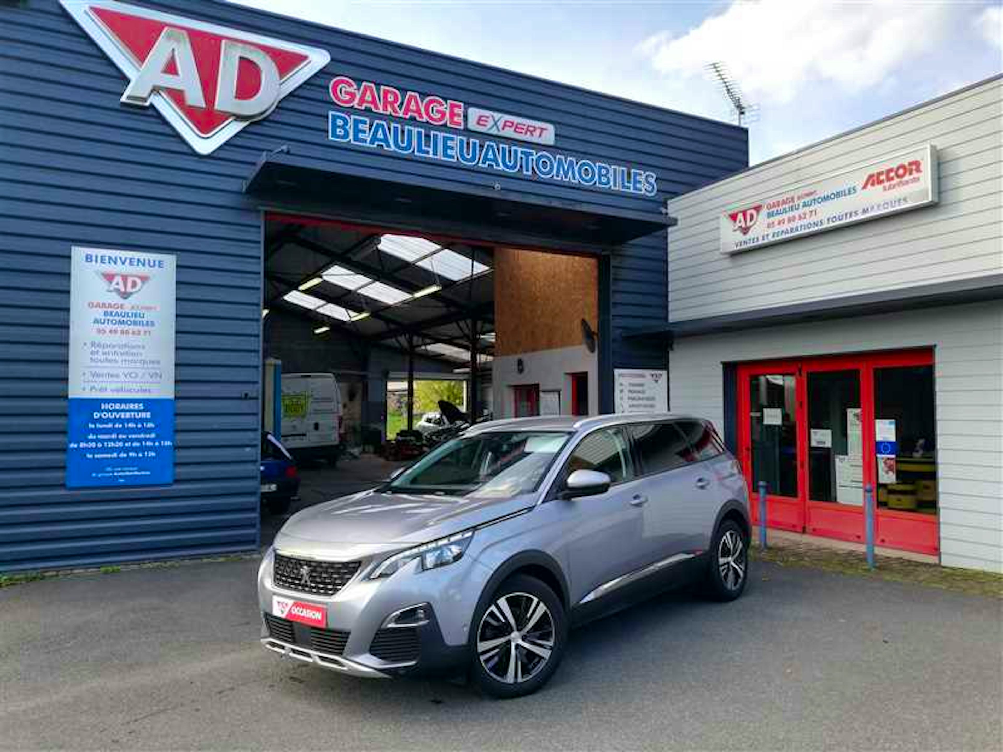 Peugeot 5008 5008 1.5 BLUEHDI 130 ALLURE BUSINESS EAT8 occasion