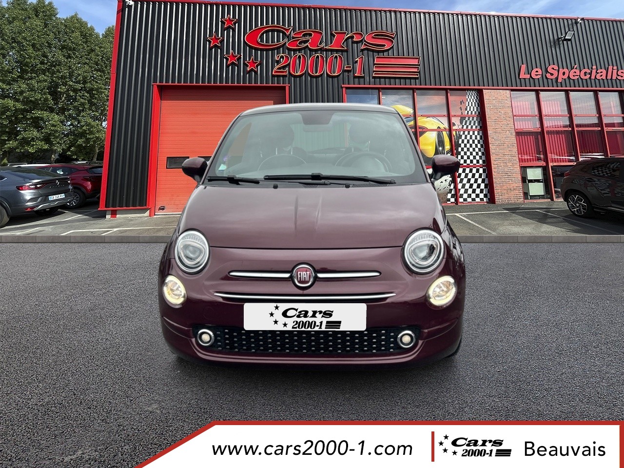 Fiat 500  1.2 69 ch S/S Dualogic Lounge occasion - Photo 2