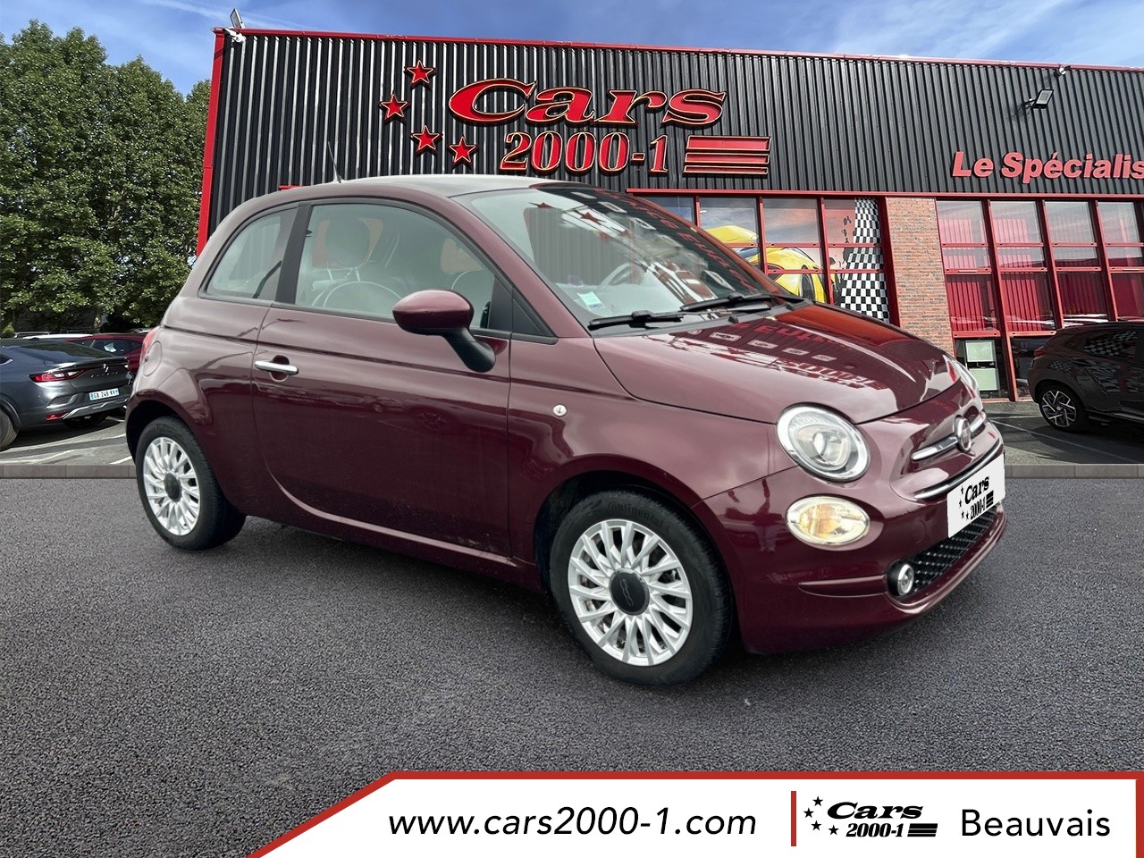 Fiat 500  1.2 69 ch S/S Dualogic Lounge occasion - Photo 3