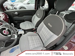 Fiat 500  1.2 69 ch S/S Dualogic Lounge occasion - Photo 8