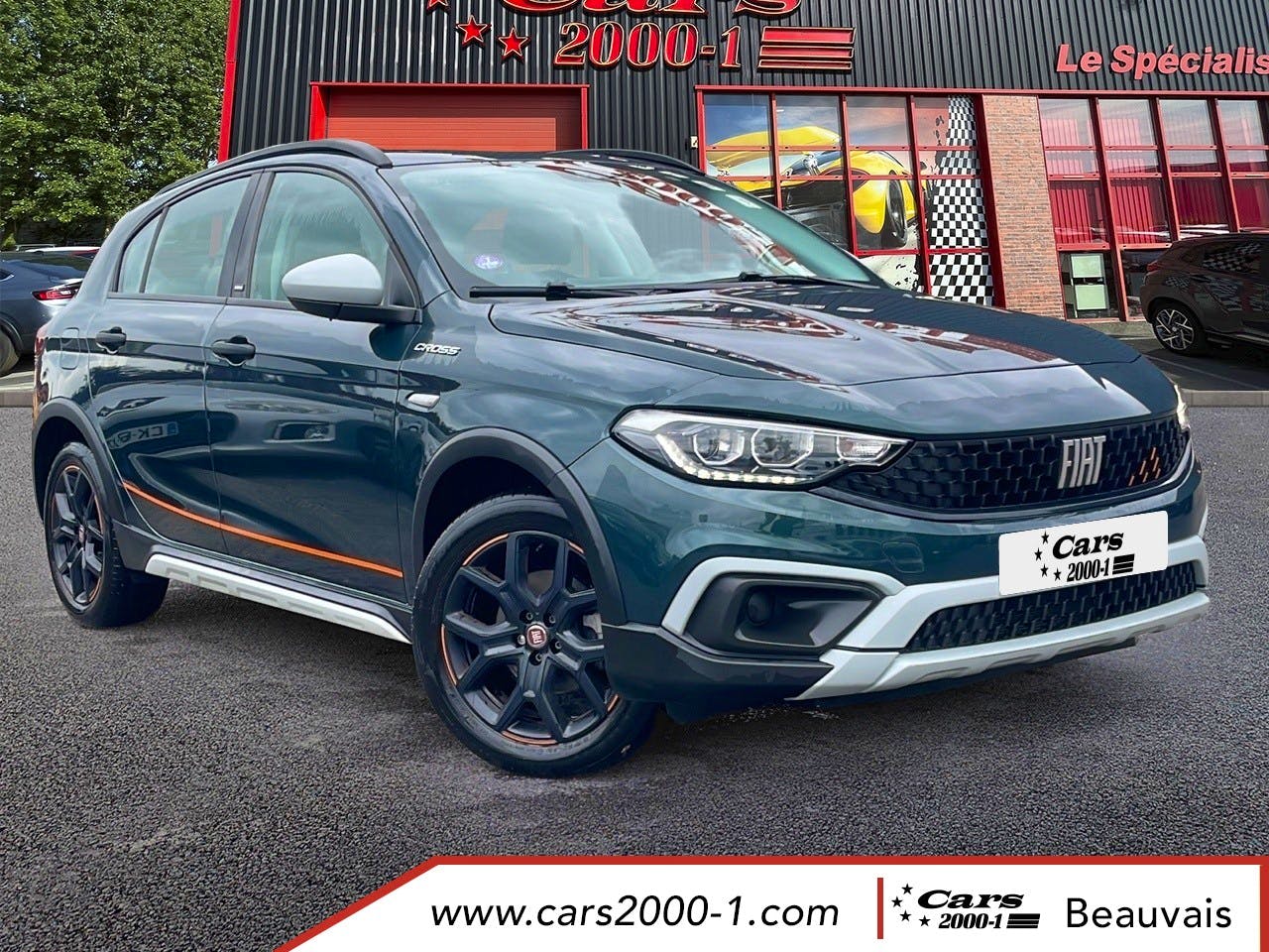 Fiat Tipo Cross  1.5 Firefly Turbo 130 ch S&S DCT7 Hybrid GARMIN occasion - Photo 3