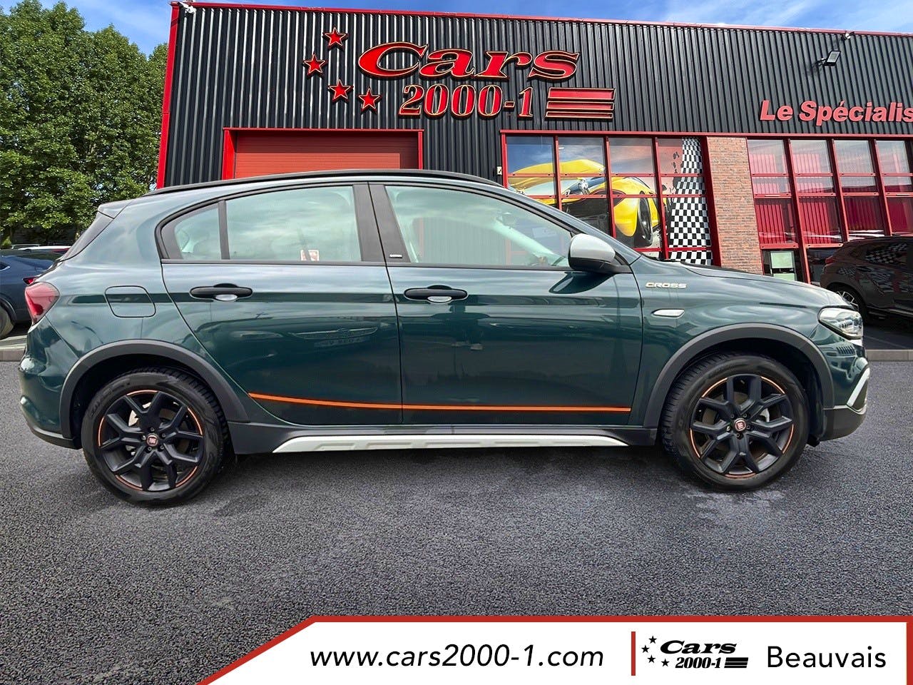 Fiat Tipo Cross  1.5 Firefly Turbo 130 ch S&S DCT7 Hybrid GARMIN occasion - Photo 4