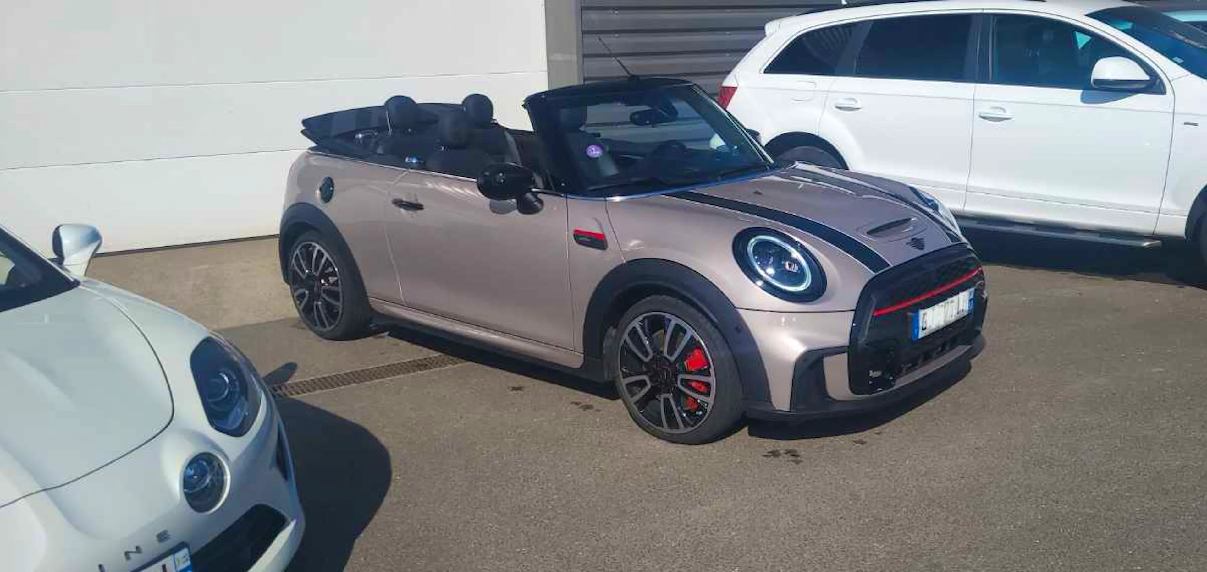 Mini Mini Cabriolet JCW JOHN COOPER WORKS ULTIMATE 231 CV CABRIOLET ROOFTOP GREY occasion