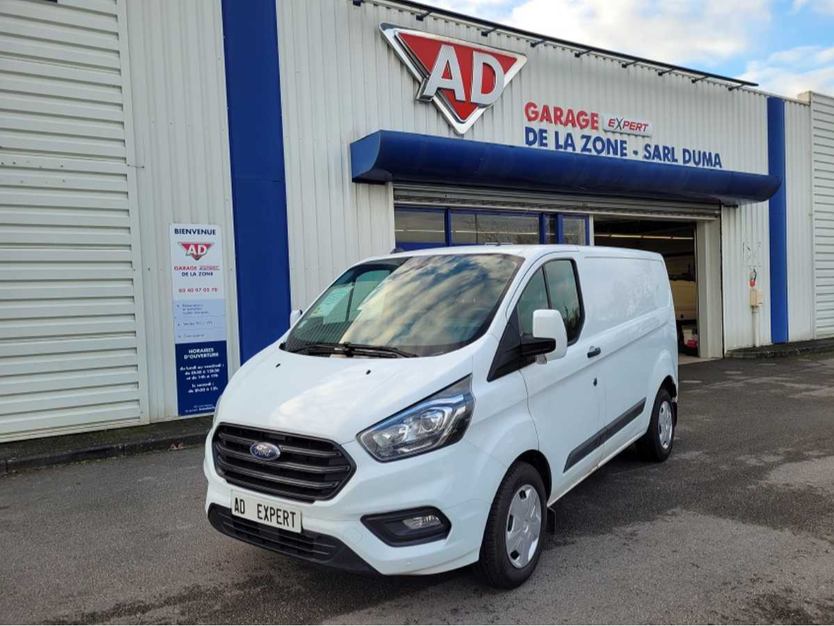 Ford Transit  TRANSIT CUSTOM FG340 L1H1 2.0 ECOBLUE 130ch TREND BUSINESS 23325€ HT occasion - Photo 1