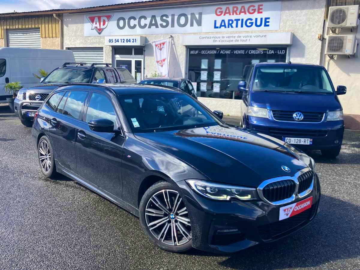 BMW Série 3  TOURING 320D PACK M BA8 occasion - Photo 2