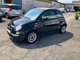 Fiat 500  Cabriolet Lounge 1.2 69ch occasion - Photo 3