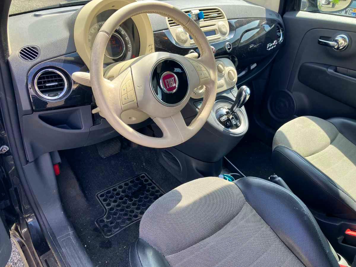 Fiat 500  Cabriolet Lounge 1.2 69ch occasion - Photo 7