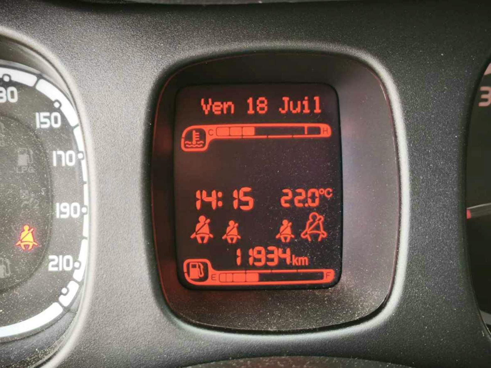 Fiat Panda  Panda 1.2i - 69 S&S 2019 occasion - Photo 7