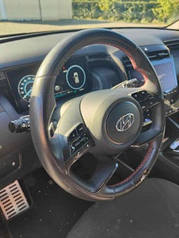 Hyundai Tucson  IV 1.6 CRDI 136 hybrid 48V DCT7 N-LINE CREATIVE '' arrivage '' occasion - Photo 7