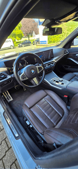 BMW Série 3  M340D G21 Touring LCI xDrive / Brooklyn Grey / Accès confort / Carplay / Toit panoramique / ACC+ occasion - Photo 4