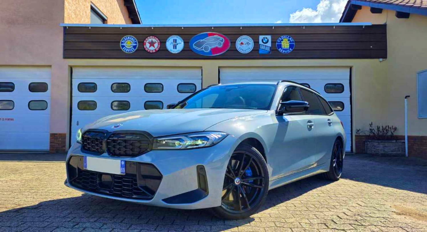 BMW Série 3 M340D G21 Touring LCI xDrive / Brooklyn Grey / Accès confort / Carplay / Toit panoramique / ACC+ occasion