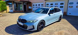 BMW Série 3  M340D G21 Touring LCI xDrive / Brooklyn Grey / Accès confort / Carplay / Toit panoramique / ACC+ occasion - Photo 16