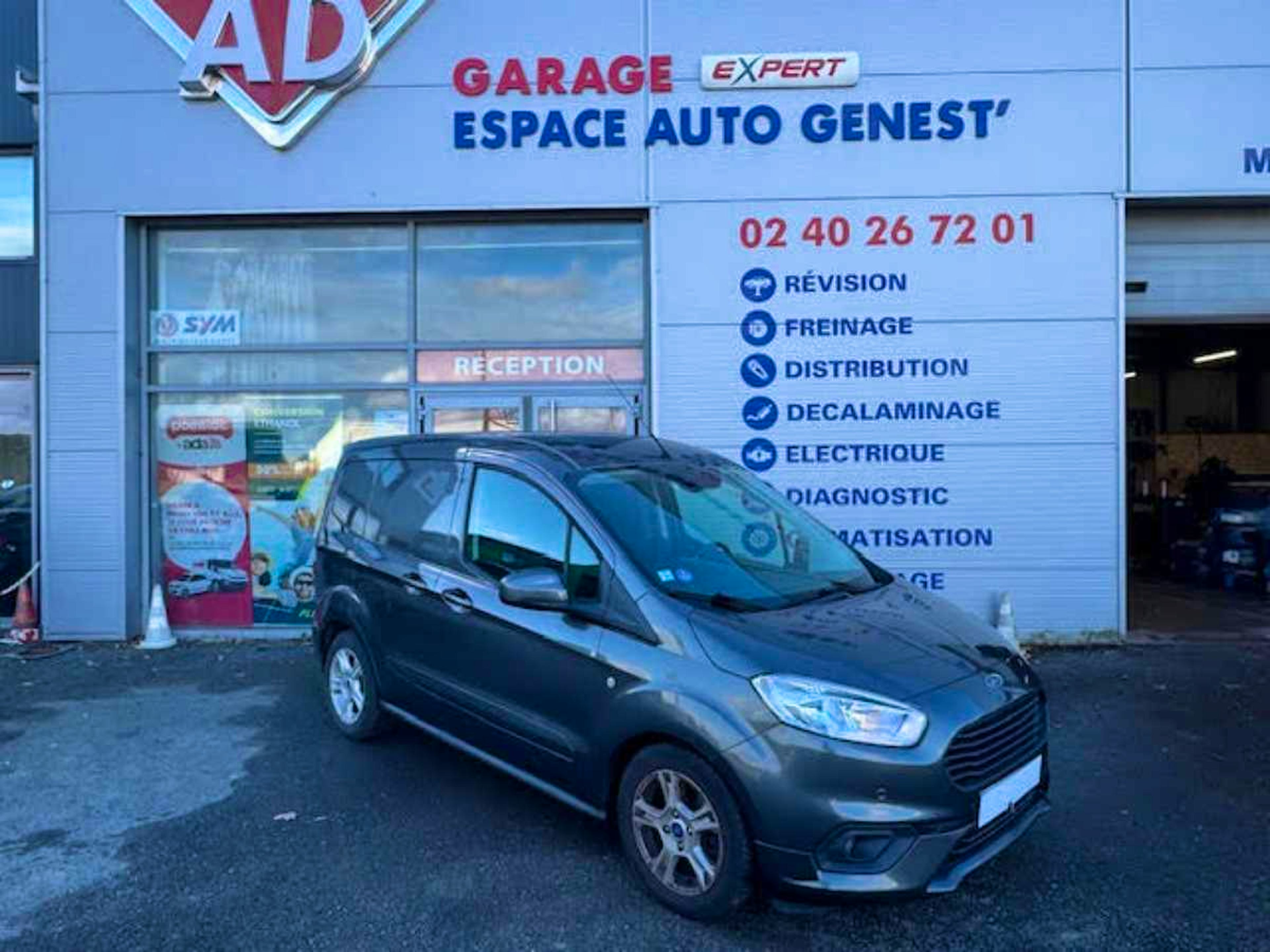 Ford Courrier transit connect l2 ecoboost 101ch trend business occasion