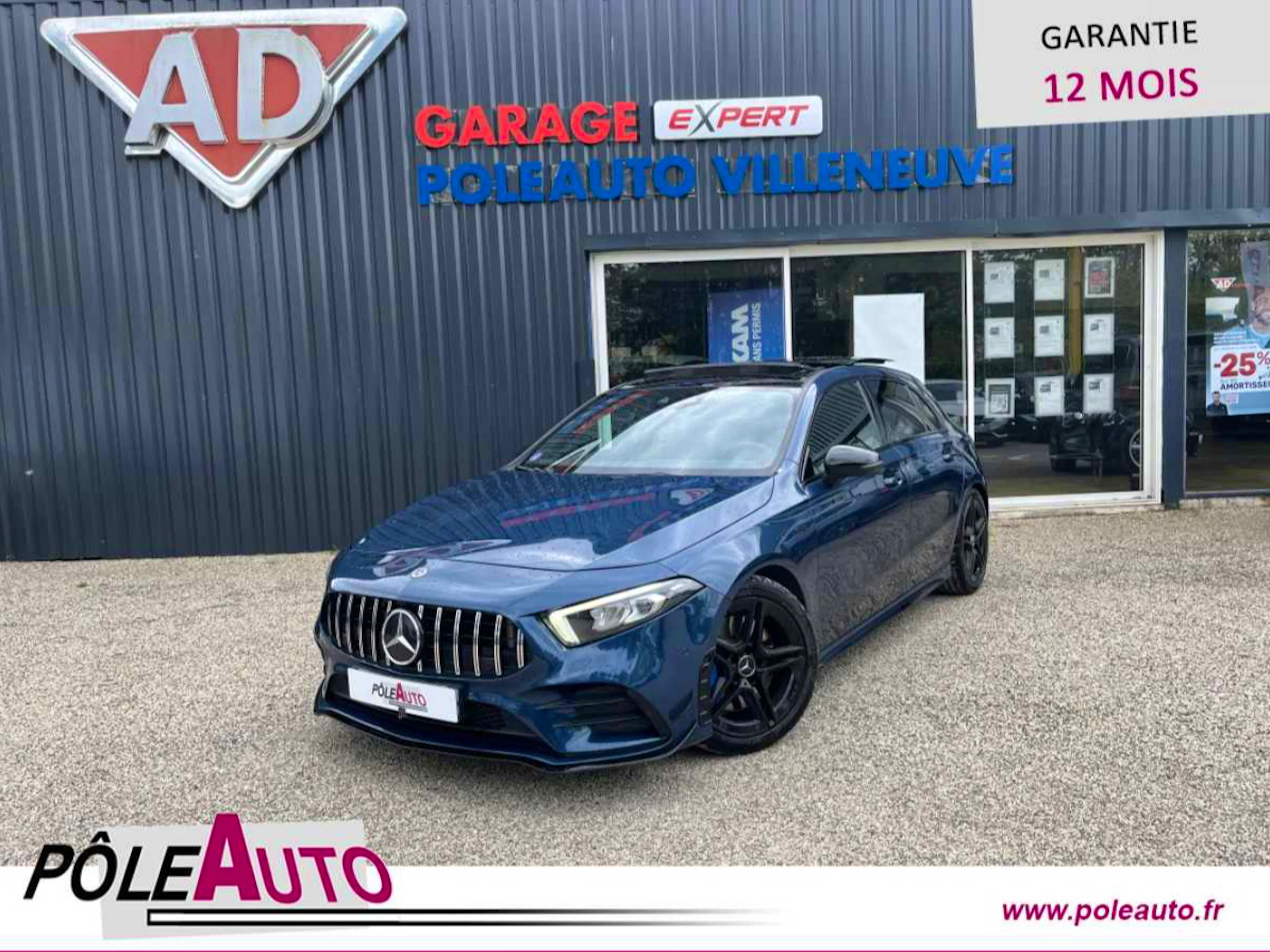 Mercedes Benz Classe A A 35 AMG 306ch 4MATIC *TOIT OUVRANT*PACK AERO*CAMERA DE RECUL* occasion