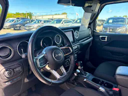 Jeep Wrangler  JEEP WRANGLER Sahara Unlimited 4xe 2.0 l T 380 ch PHEV 4x4 BVA8 occasion - Photo 6