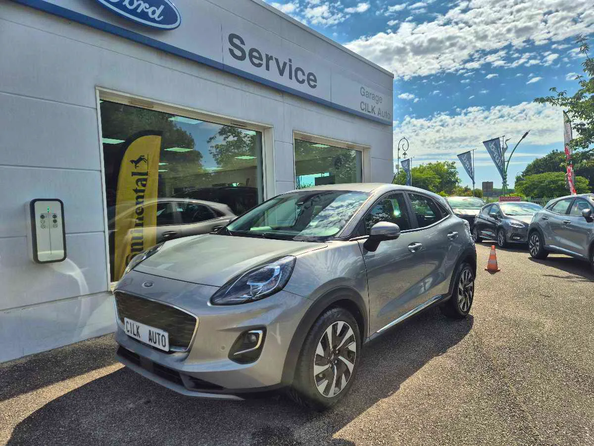 Ford Puma 1.0 Ecoboost 125ch S&S mHEV Titanium Powershift occasion