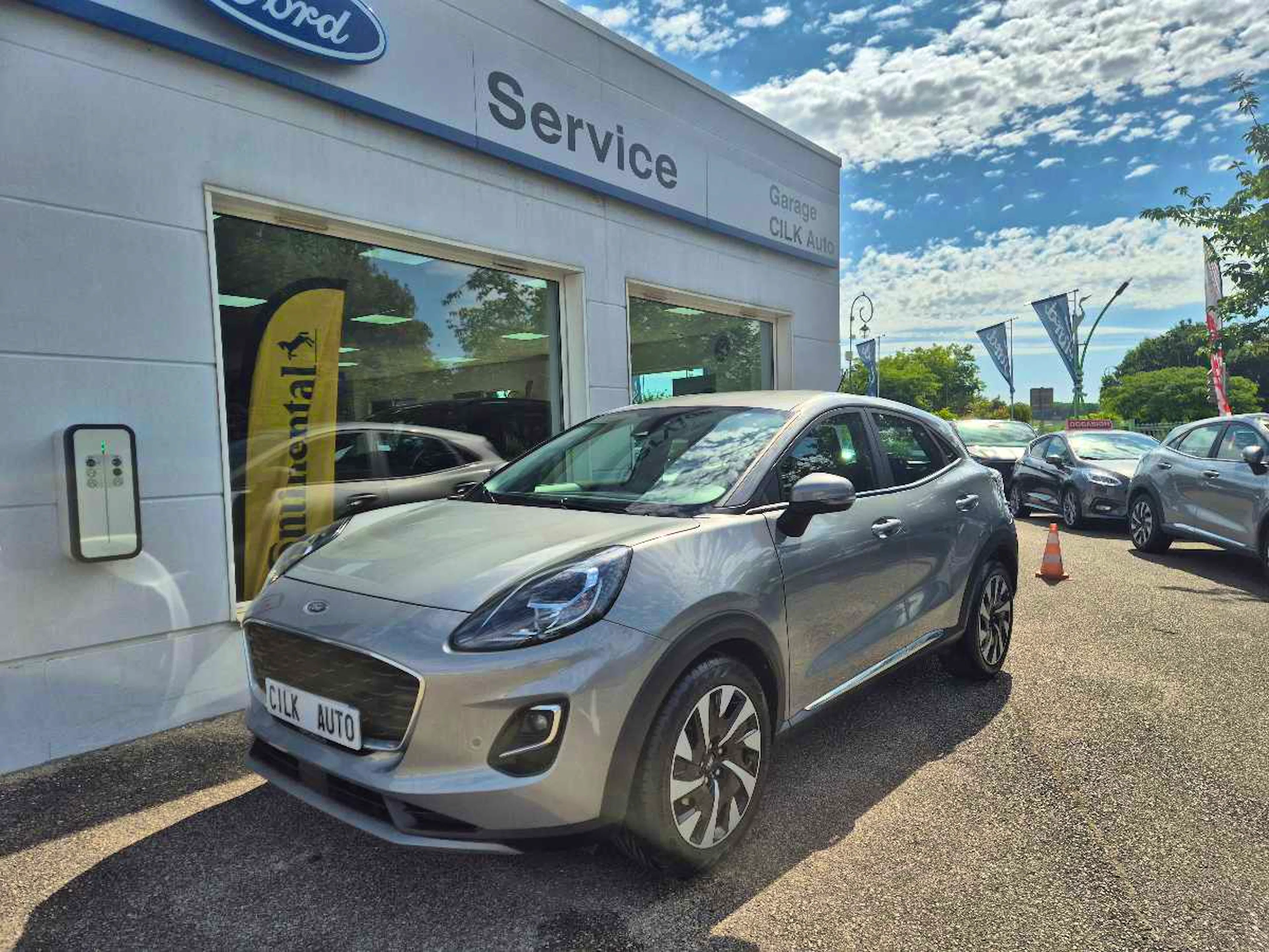Ford Puma 1.0 Ecoboost 125ch S&S mHEV Titanium Powershift occasion