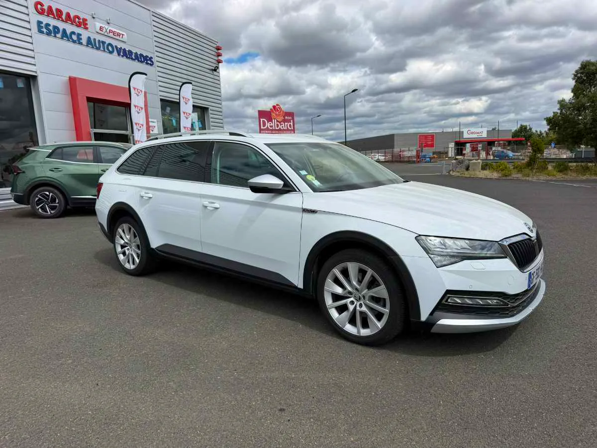 Skoda Superb combi Scout 2.0 TDI 150 SCR DSG7 occasion