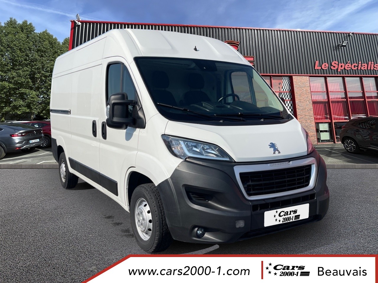 Peugeot Boxer  TOLE 333 L2H2 BLUEHDI 140 S&S ASPHALT occasion - Photo 3