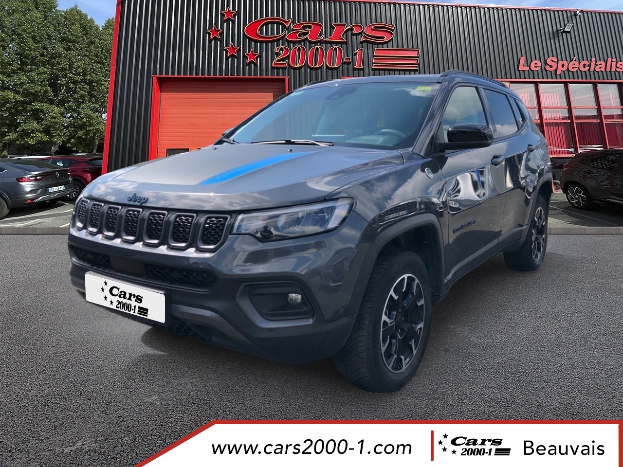 Jeep Compass  1.3 PHEV T4 240 ch 4xe eAWD Trailhawk occasion - Photo 1