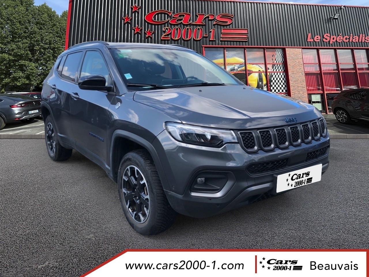 Jeep Compass  1.3 PHEV T4 240 ch 4xe eAWD Trailhawk occasion - Photo 3