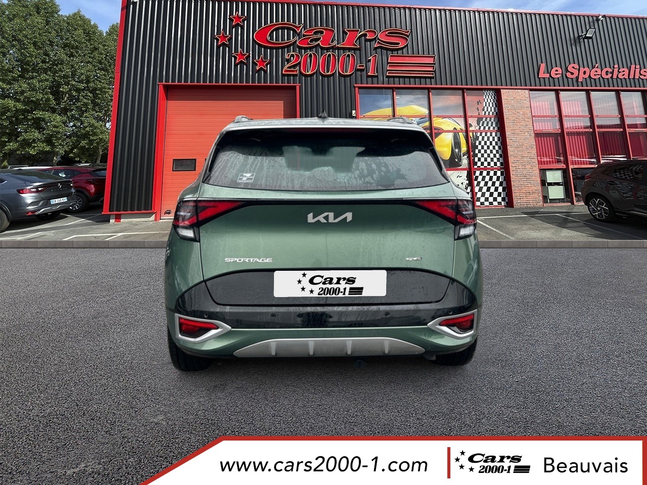 Kia Sportage  1.6 T-GDi 265ch ISG Hybride Rechargeable BVA6 4x4 GT Line Premium occasion - Photo 5