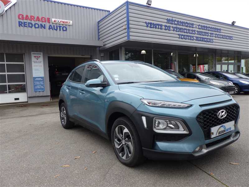 Hyundai Kona  INTUITIVE 1.6 GDI 141CH HYBRID DCT6 occasion - Photo 3