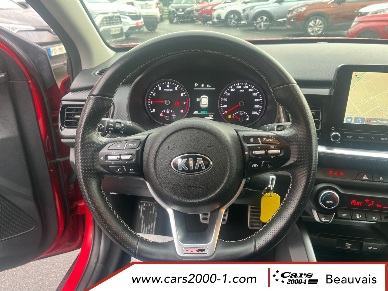Kia Stonic  1.0 T-GDi 120 ch MHEV DCT7 GT Line occasion - Photo 14