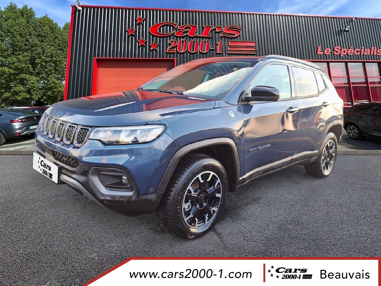 Jeep Compass  1.3 PHEV T4 240 ch 4xe eAWD Trailhawk occasion - Photo 1