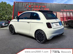 Fiat 500e CABRIOLET  500C e 118 ch La Prima occasion - Photo 6