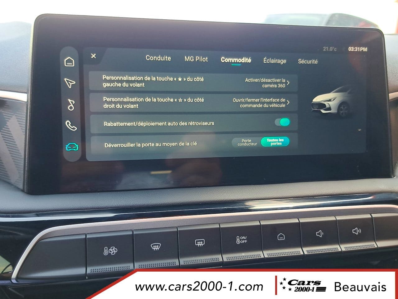 MG MG3  1.5 L Hybrid+ 195 ch Luxury occasion - Photo 30