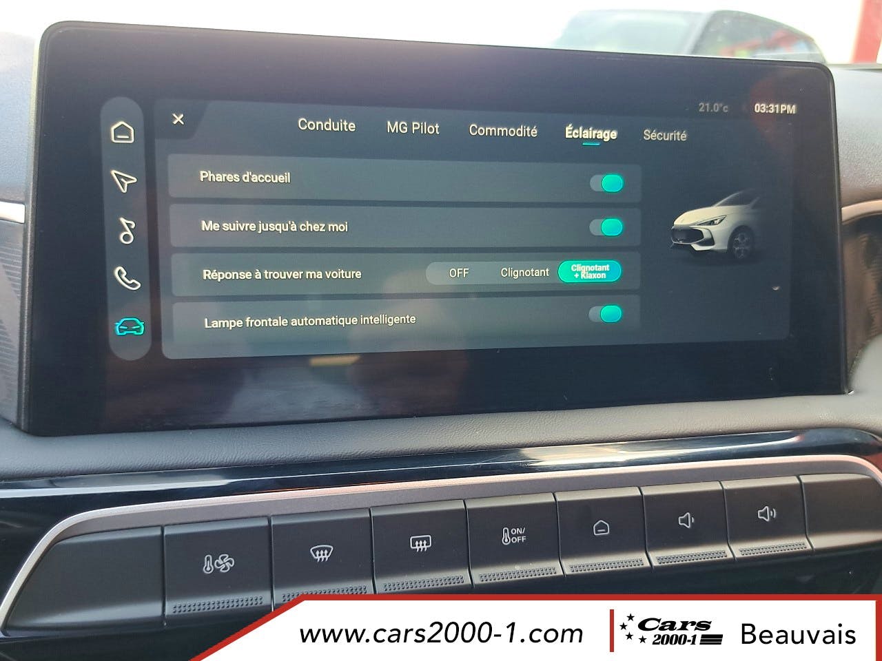 MG MG3  1.5 L Hybrid+ 195 ch Luxury occasion - Photo 31