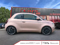 Fiat 500e CABRIOLET 500C e 118 ch La Prima occasion - Photo 4