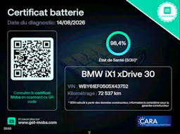 BMW iX1 xDrive30 313CH xLine SOH 95.2% occasion - Photo 12