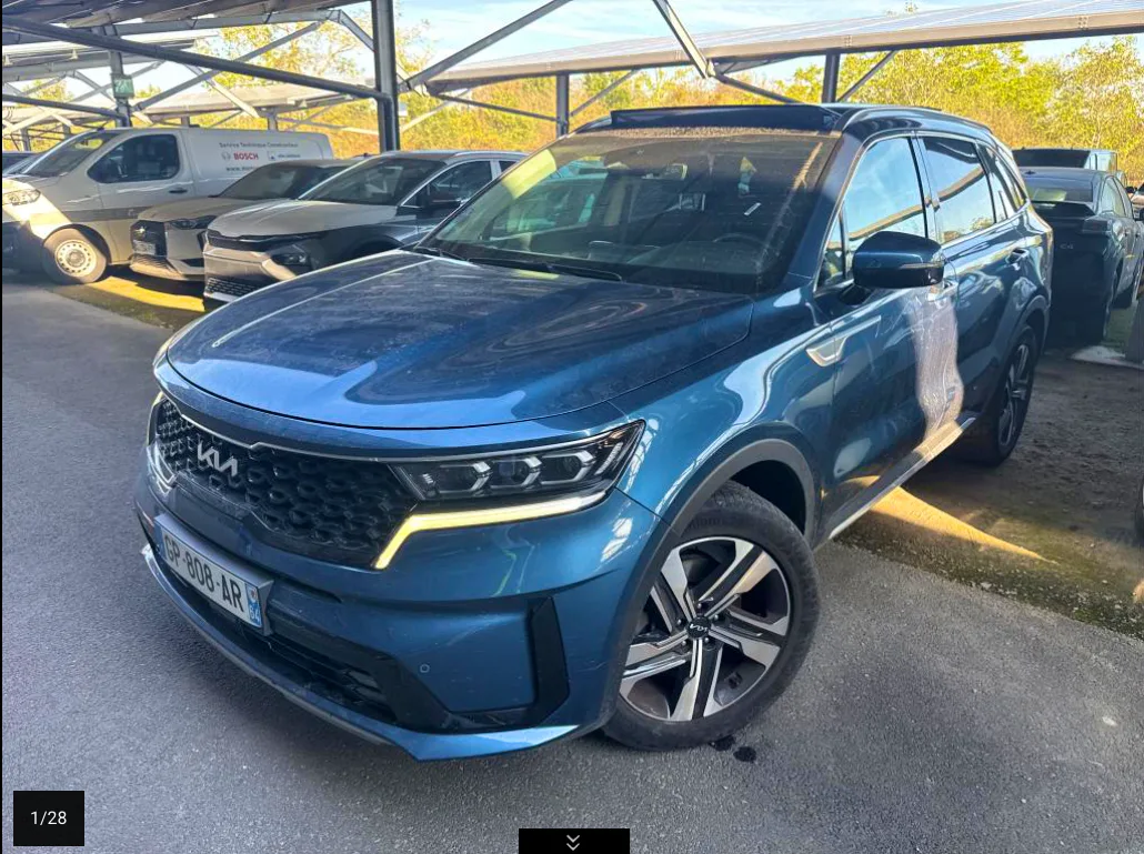 Kia Sorento 1.6 T-GDi Hybride Rechargeable 265 ch 7pl 4x4 BVA6 Premium occasion