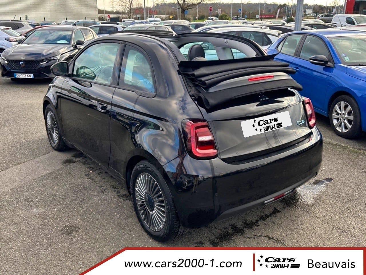 Fiat 500e CABRIOLET  500C e 118 ch Icone '2021' occasion - Photo 22